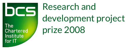 BSC - Research and Development Project Prize 2008